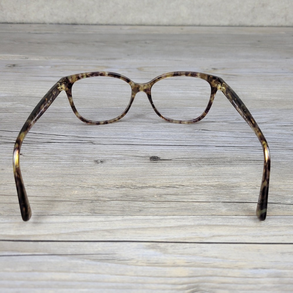 Coach Eyeglass Frames HC8132 L109 Confetti Light Brown 528713 Tortoise 57-17-135 - Picture 7 of 16
